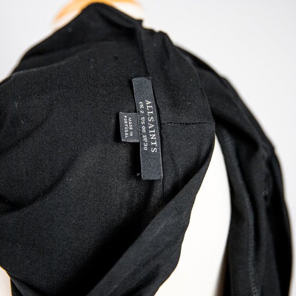 All Saints Wrap Draped Dress - Picture 9 of 12